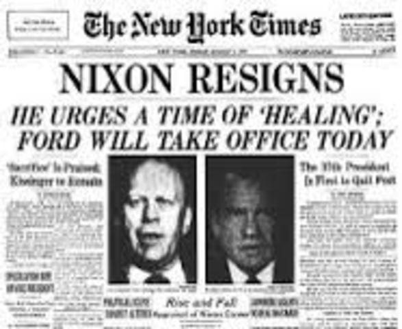 Richard Nixon/ Watergate Scandal