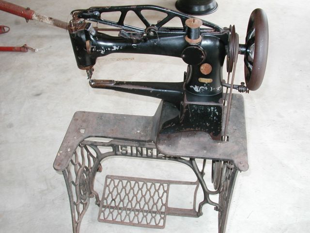 He started his own sewing machine repair shop.