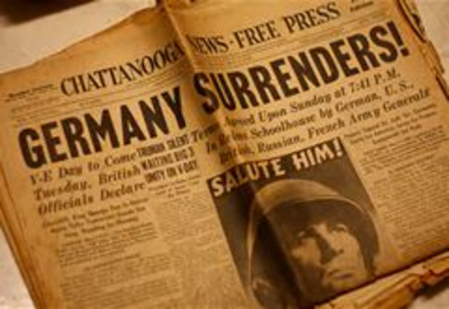 Germany surrenders