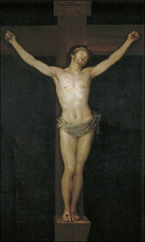 "Cristo crucificado"