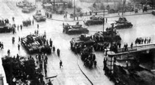 Germans Occupy Hungary.