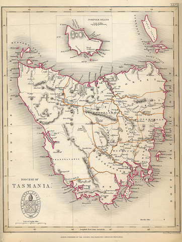The colony of Tasmania
