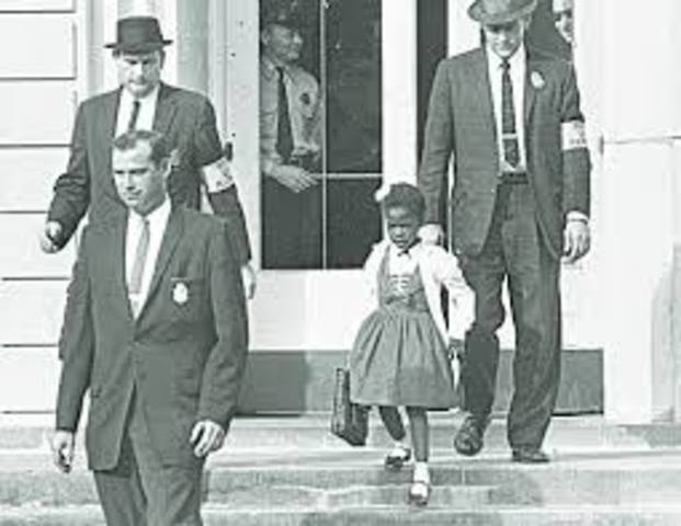 Ruby Bridges First Day at WFES)