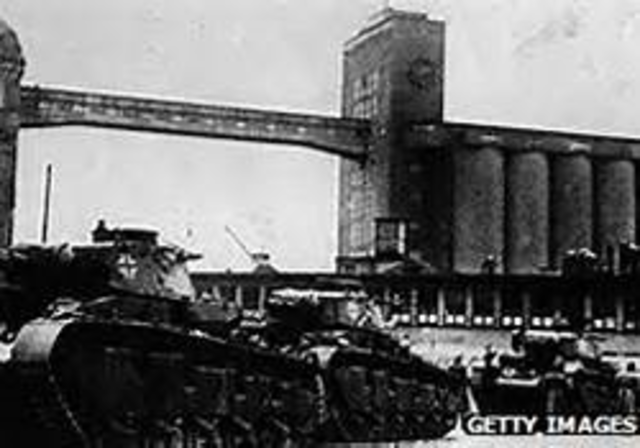 germnay takes over denmark and norway