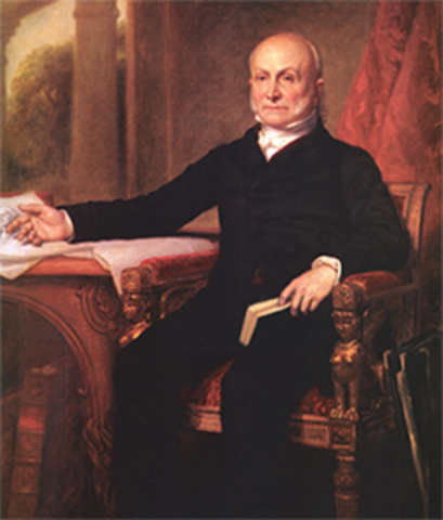 john quincy adams is elected 6 president in a close election