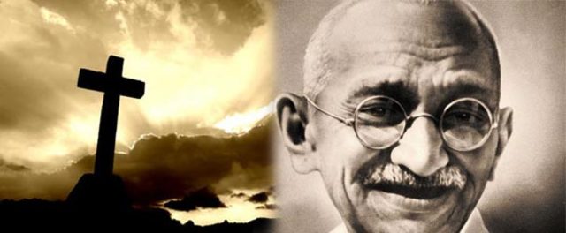 People started to leave the church