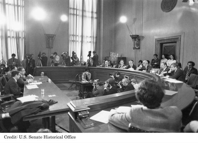 Senate Watergate Committee established