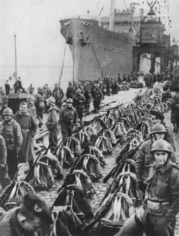 British forces land in Narvik, Norway, but leave in 10 days