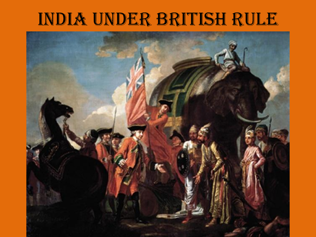 British People Take Control of India