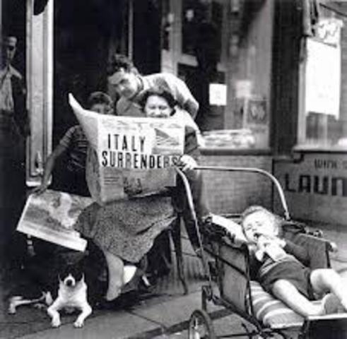 Italy Surrenders
