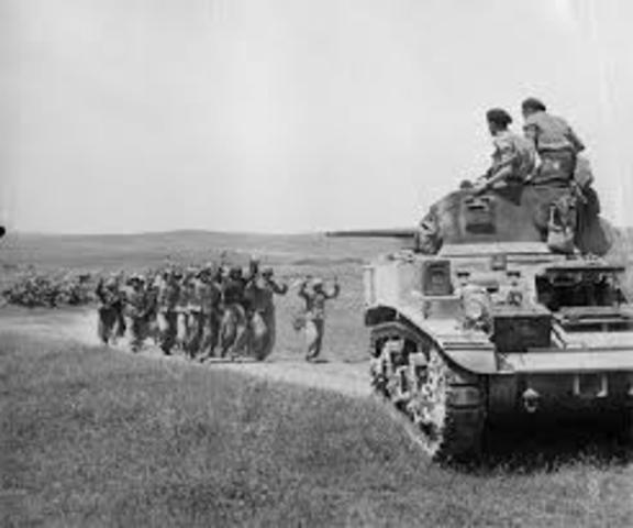 Germany Surrenders in Tunisia