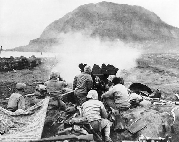 Battle of Iwo Jima begins