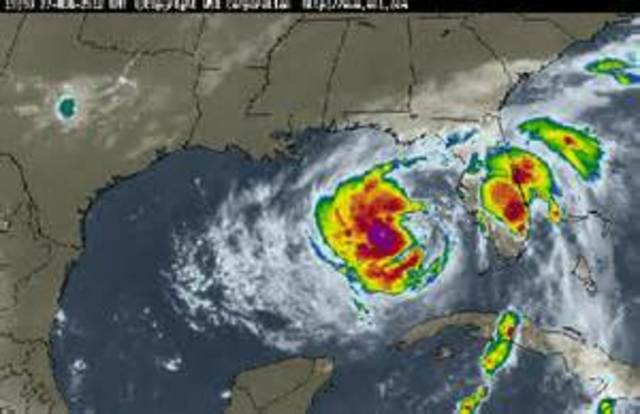 Hurrican hitting Florida