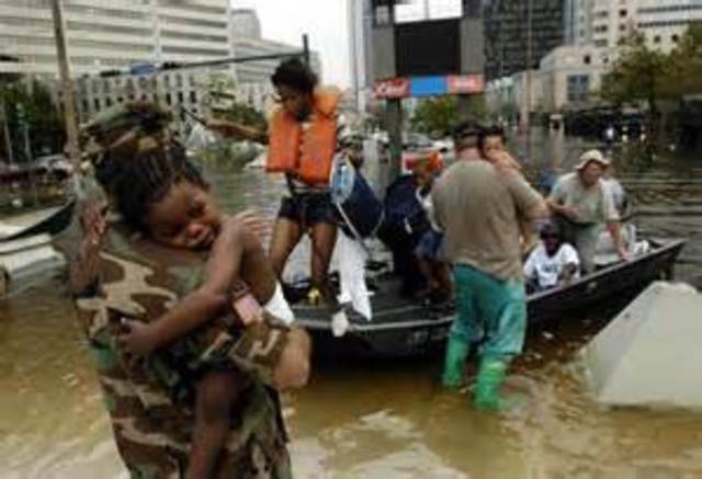 Volunteer's start helping the rescue effort