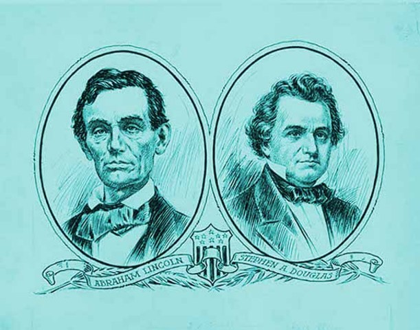 1858 Illinois race for US Senate