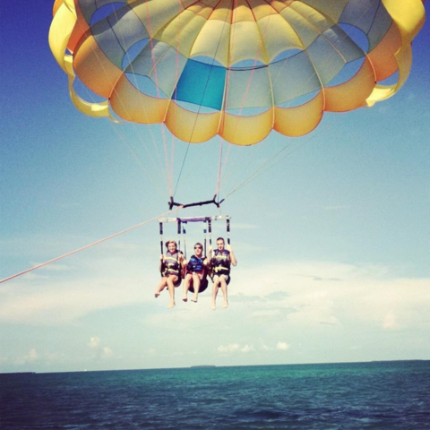 Parasailing In The Gulf