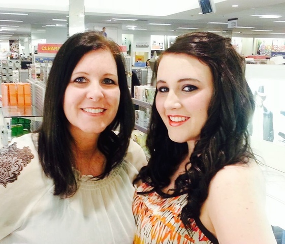 Getting ready for prom