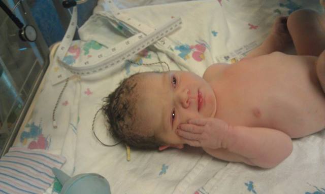 My Godchild Winnie Was Born