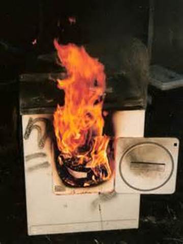 Dryer broke because of storm