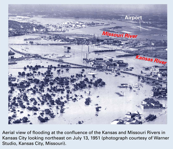 THE 1951 FLOOD IN KANSAS
