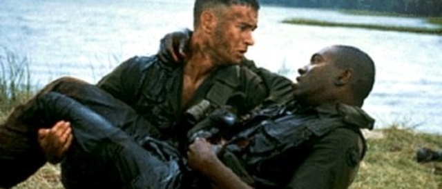 Forrest saves the members of his platoon in battle