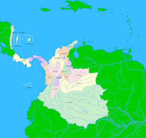 Conformación de la Nueva Granada