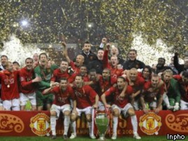 Manchester United won the Champions League
