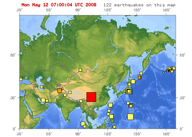 Sichuan, China Earthquake