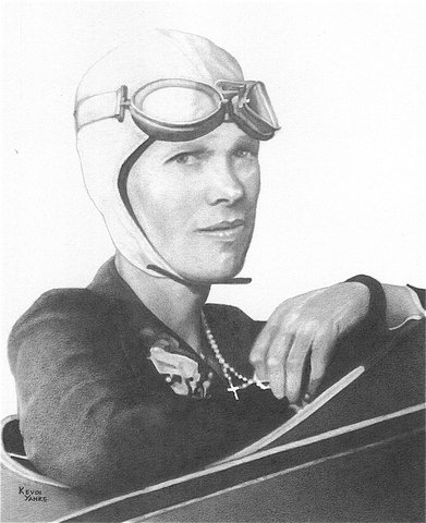 Amelia Earhart becomes the first person to fly solo from Hawaii to California.