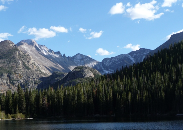 The Rocky Mountain National Park is established by an act of the U.S. Congress.