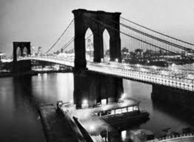 Beooklyn Bridge Completed