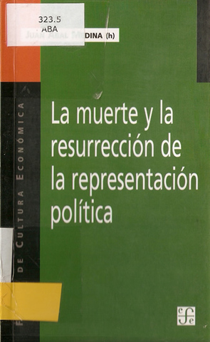 La muerte y la resurección de la representación política