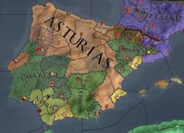 The capital city of the Kingdom of Asturias is moved from Oviedo to Leon.