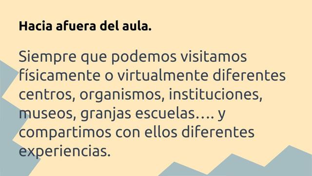 Visitamos una exposición sobre los diferentes continentes en una localidad vecina a la nuestra. Compartimos experiencias con los organizadores y participantes..