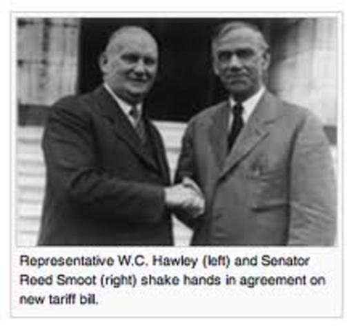Great Depresion: Smoot-Hawley Tariff