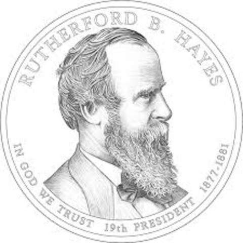 Guilded Age - Rutherford B. Hayes