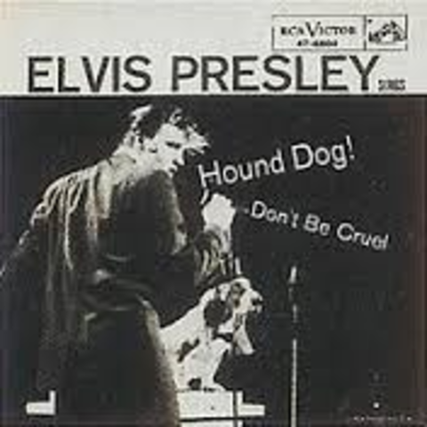 Elvis Presley "Hound Dog" released