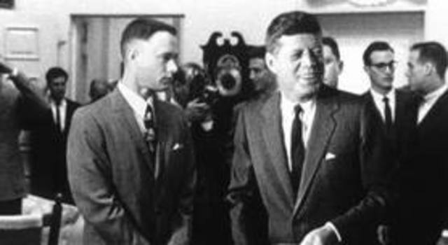 All-American Team meets President John F. Kennedy