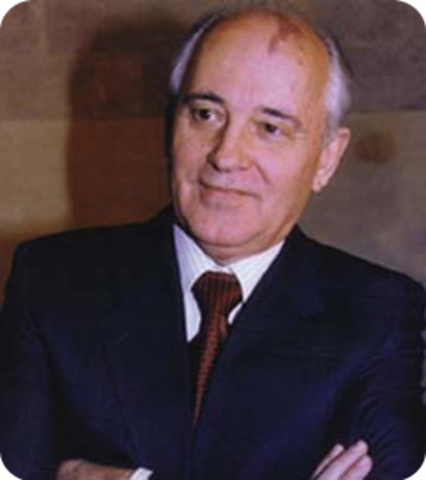 Mikhail Gorbachev comes to power
