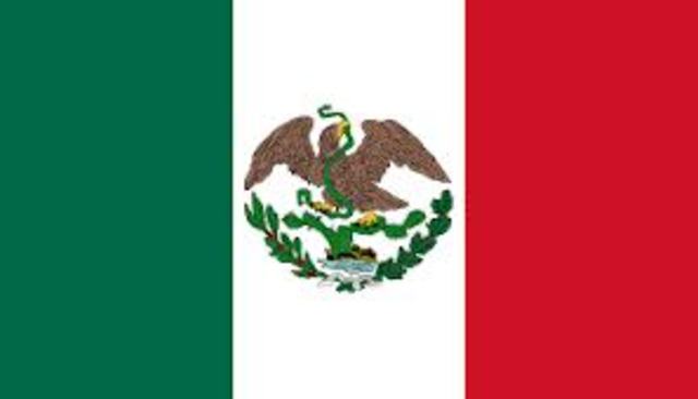 Mexico wins Independence from Spain