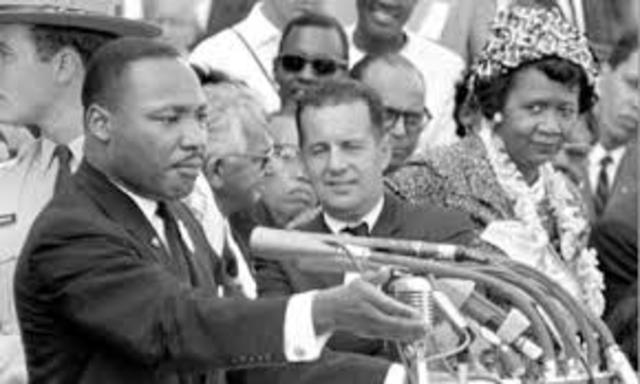 Civil Rights Movement (King's Announcement