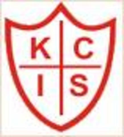 The first day I study in KCIS international school.