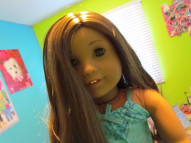 had my first american girl doll