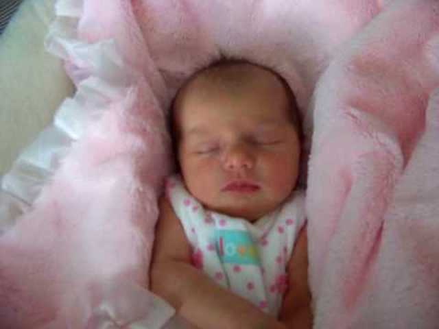 a new special baby born girl