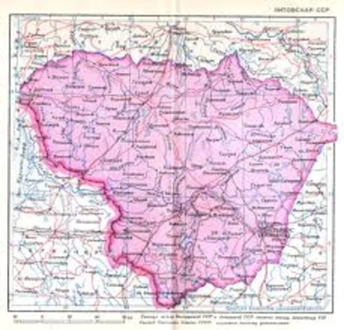 Lithuania Leaves the U.S.S.R.