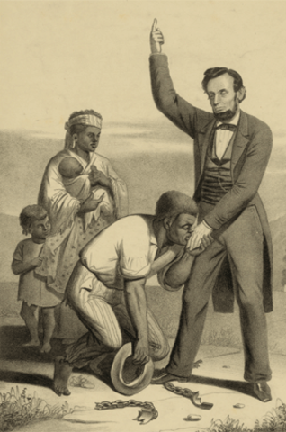 lincoln issues the emancipation proclmation