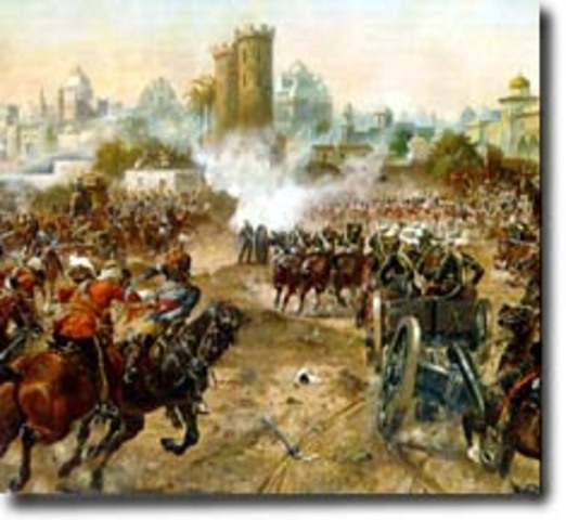 Sepoy Rebellion of India