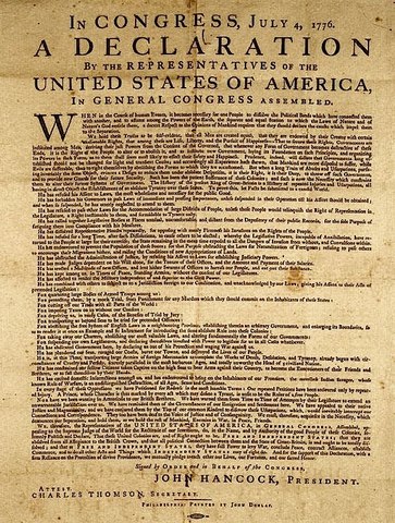 Declaration of Independence of India