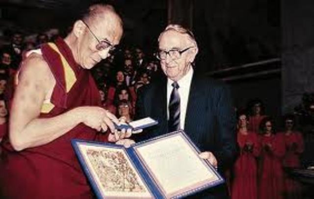 The Dalai Lama in exile