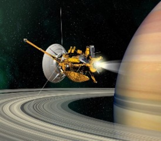 First Spacecraft to Orbit Saturn